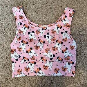 The Magic Box Halloween Mickey Ghost Crop - Size Small
